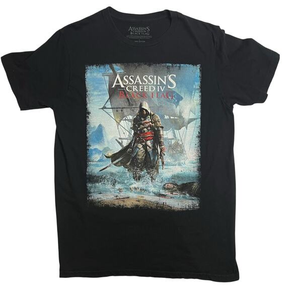 Assassin’s Creed IV: Black Flag Pirate T-Shirt - Size L - Ubisoft Official Tee - Picture 8 of 10